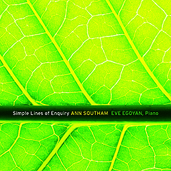 CD Eve Egoyan piano, Ann Southam compositions